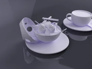 dessert 0002 3D Model