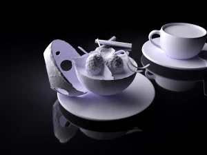 dessert 0002 3D Model