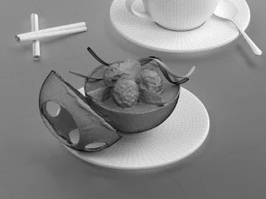 dessert 0002 3D Model