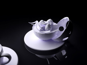 dessert 0002 3d print ready Model do druku 3D