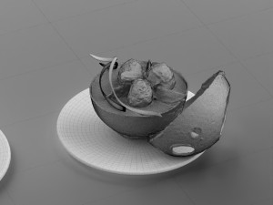 dessert 0002 3d print ready Model do druku 3D