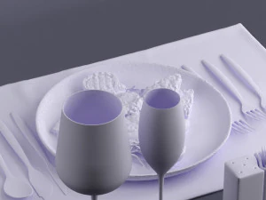 fried eggs 0003 3d print ready 3D Print Model