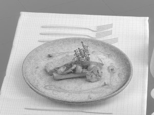 fried fish 0004 Model 3D