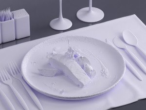 fried fish 0004 3d print ready 3D Print Model