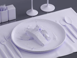 fried fish 0004 3d print ready 3D Print Model