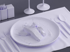 fried fish 0004 3d print ready 3D Print Model