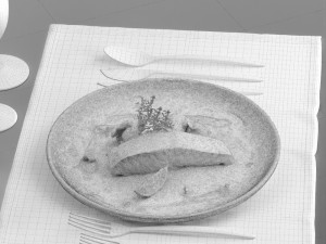 fried fish 0004 3d print ready 3D Print Model