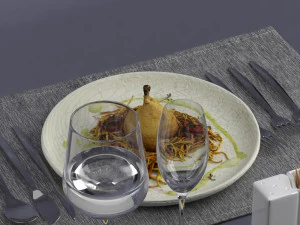 chicken in bag 0005 3D Model