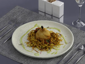 chicken in bag 0005 3D Model