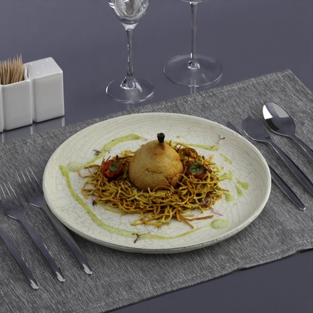 chicken in bag 0005 3d print ready 3D Print Model .c4d .max .obj .3ds .fbx .stl .blend 