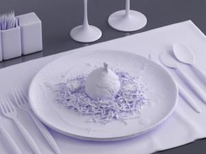 chicken in bag 0005 3d print ready 3D Print Model