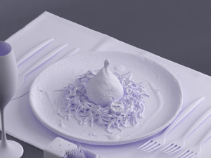 chicken in bag 0005 3d print ready 3D Print Model