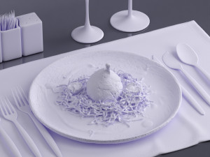 chicken in bag 0005 3d print ready 3D Print Model