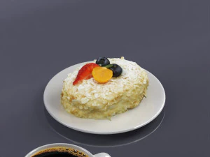 dessert 0006 3D Model