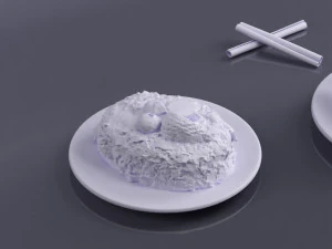 dessert 0006 3D Model