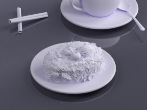 dessert 0006 3D 模型
