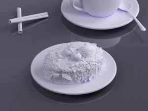 dessert 0006 3D Model