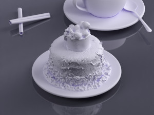 dessert 0007 3D Model
