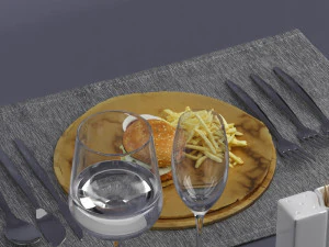 hamburger 0009 3D Model