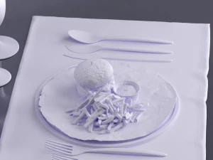 hamburger 0009 3D Model