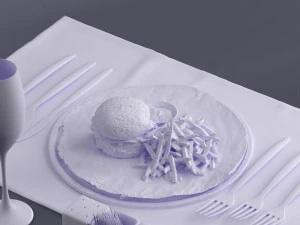 hamburger 0009 3D Model