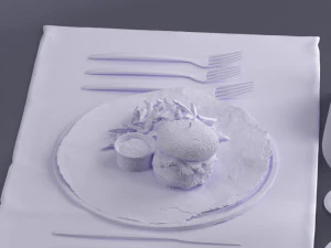 hamburger 0009 3D Model