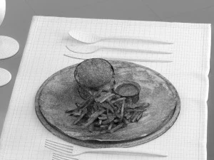 hamburger 0009 3D Model