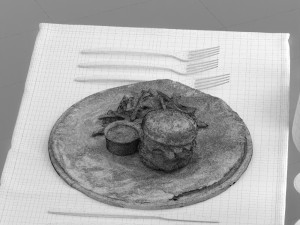 hamburger 0009 3d print ready 3D 프린트 모델