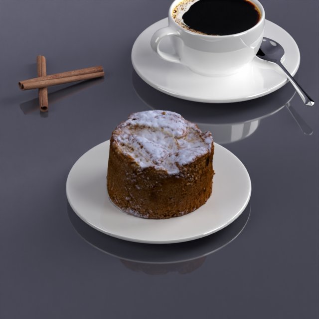 dessert 0011 Modelo 3D .c4d .max .obj .3ds .fbx .stl .blend 