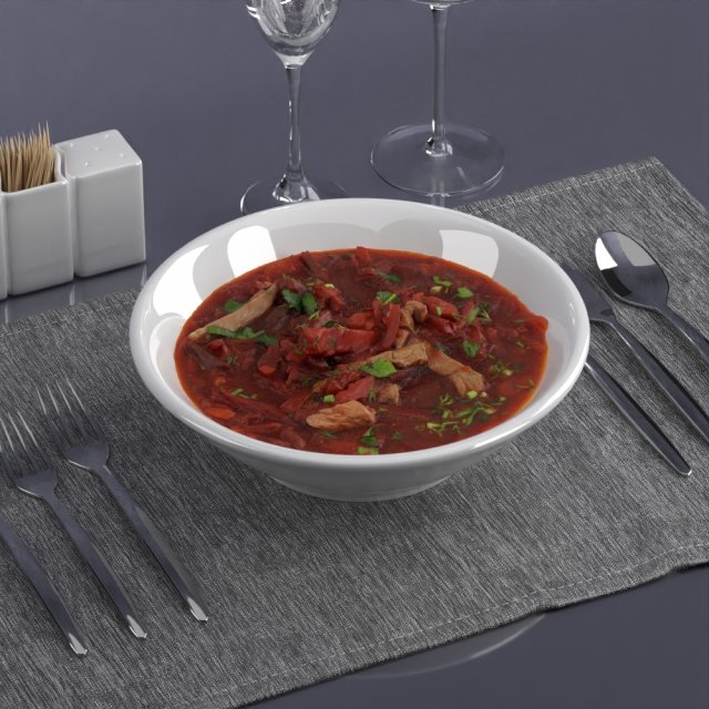 soup 0013 3d print ready 3D Принт Модель .c4d .max .obj .3ds .fbx .stl .blend 