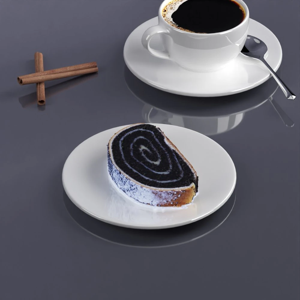 dessert 0016 3D Model .c4d .max .obj .3ds .fbx .stl .blend