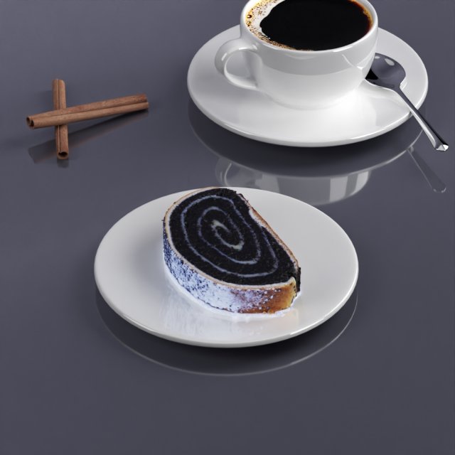 dessert 0016 3d print ready 3D-printmodel .c4d .max .obj .3ds .fbx .stl .blend 