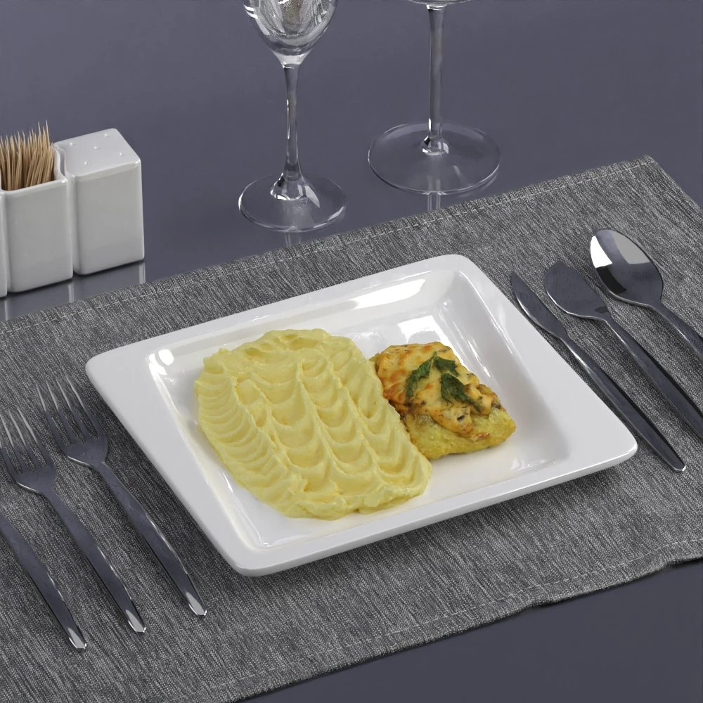 food 0017 3D Model .c4d .max .obj .3ds .fbx .stl .blend