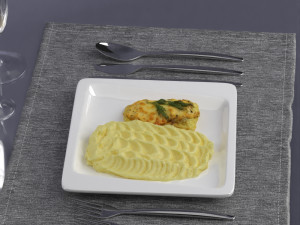food 0017 3D Model