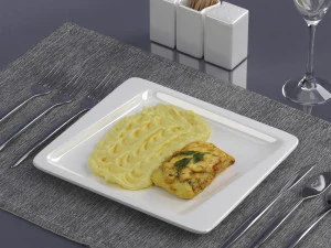 food 0017 3D Model