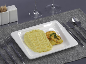 food 0017 3D Model
