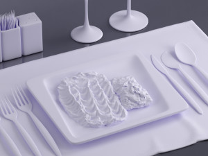 food 0017 3D Model