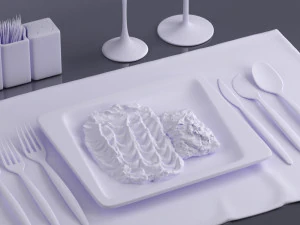 food 0017 3D Model