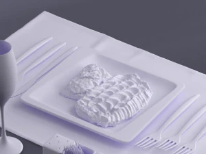 food 0017 3D Model