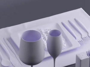 food 0017 3D Model
