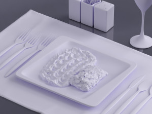 food 0017 3D Model