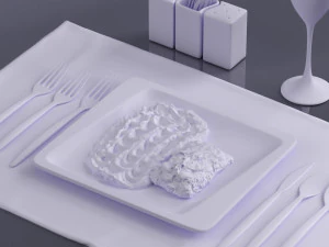food 0017 3D Model