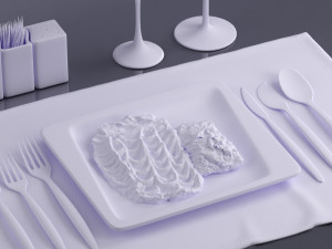 food 0017 3D Model