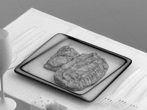 food 0017 3D Model