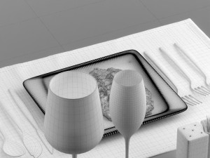 food 0017 3D Model