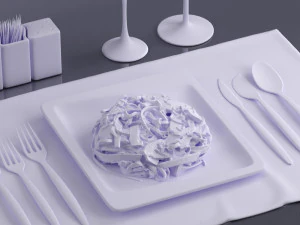 food 0019 3d print ready 3D Print Model