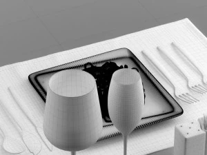food 0019 3d print ready 3D Print Model