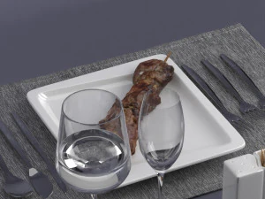 food 0020 3D Model