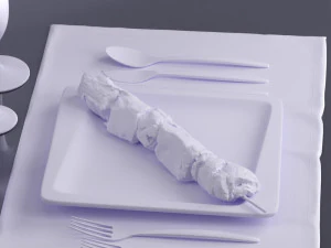food 0020 3D Model