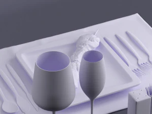 food 0020 3D Model